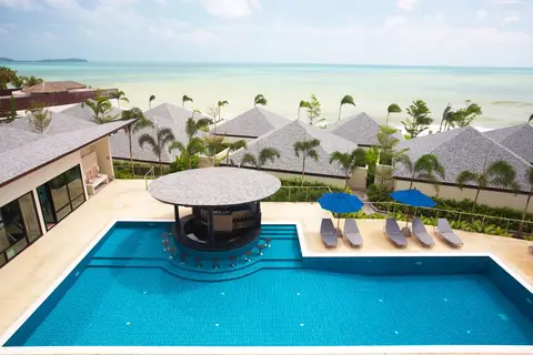 Samui Resotel Beach Resort in บ้านบางรักษ์ — foto 2