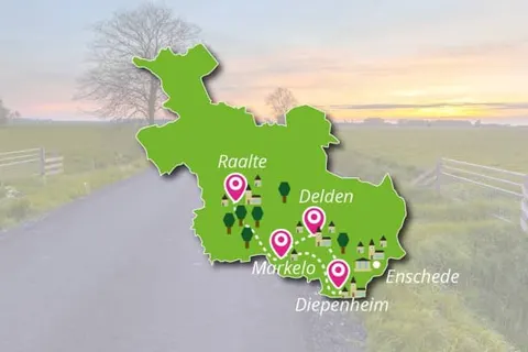 Fiets- of autovakantie Overijssel (Twente-Salland) foto 1