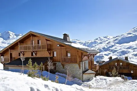 Résidence CGH Les Chalets du Soleil in Les belleville