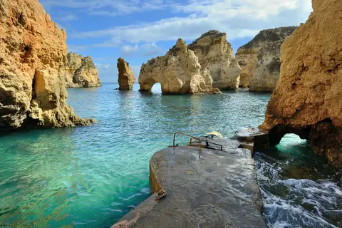 Algarve, Alentejo en Lissabon in Martingança Gare, foto 4