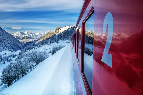 Kerst met de Glacier- en Bernina Express foto 8