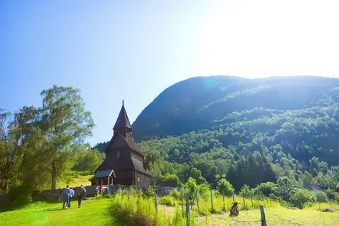 Bergen en fjorden in Noorwegen — foto 17