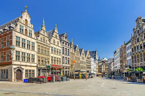 Vlaanderen en zuidelijk Nederland vanaf Rotterdam foto 7