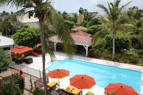 Palm Court Residence & Hotel at Orient Beach in Baie Orientale — foto 21