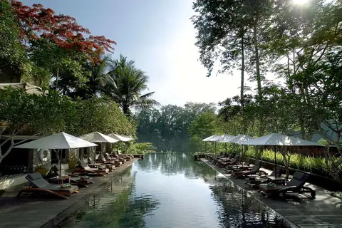 Maya Ubud Resort & Spa in Ubud, Kecamatan Gianyar, Kabupaten Gianyar, Bali, Indonesia, foto 2