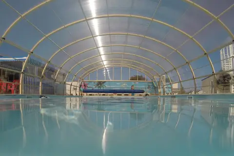 Camping Le Robinson in Colleville-sur-Mer