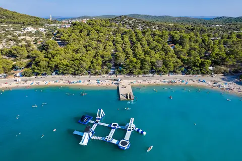 Jezera Lovišća Murter in Tisno