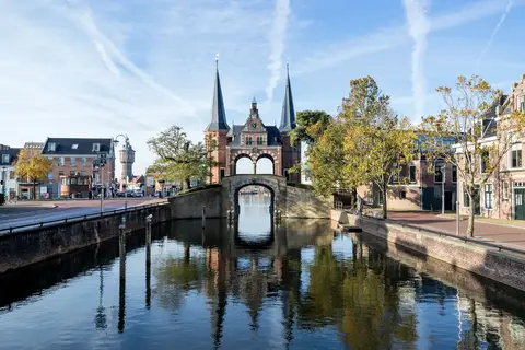 Friesland en Noord-Holland vanaf Rotterdam in Westerveld