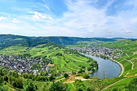 6 daagse fietsreis Moezel Trier Koblenz foto 1