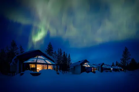 Santa's Igloos Arctic Circle in Napapiiri