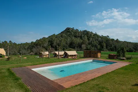 Camping Vall De Codó in Terrades