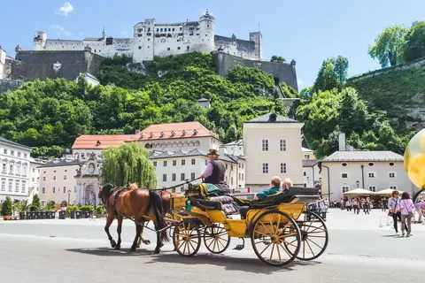 11-daagse rondreis per trein naar München, Salzburg en Venetië in Milaan