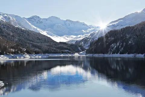 Winter met de Glacier- en Bernina Express in Zwitserland — foto 18