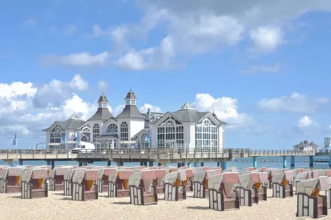 Rügen, eiland aan de Oostzeekust, Breege foto 4