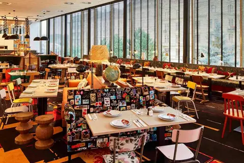 Hotel Mama Shelter Prag in Praag, foto 4