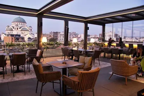 Crystal Hotel Belgrade in Belgrado, foto 4