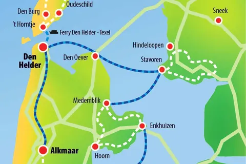 Fietscruise Noord-Holland en Friesland foto 4