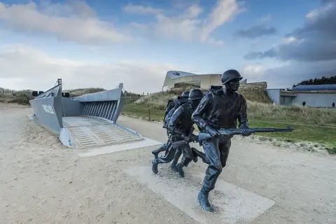 Normandische invasiestranden en Bretagne in Châtillon-en-Vendelais — foto 26