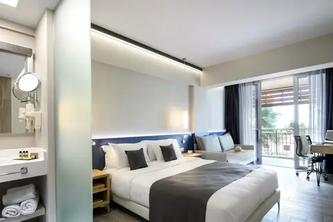 Blue Dolphin Hotel in Μεταμόρφωση — foto 19