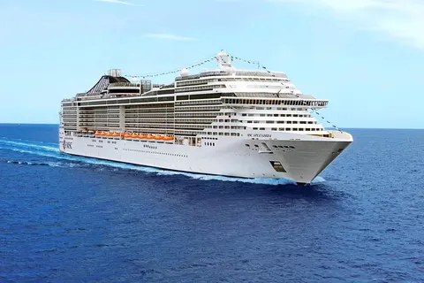 8 dg cruise West Middellandse Zee MSC Splendida foto 2