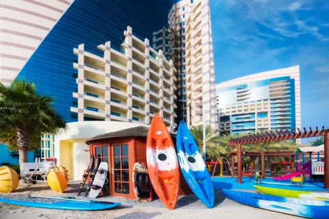 Khalidiya Palace Beach in Al Bateen — foto 23