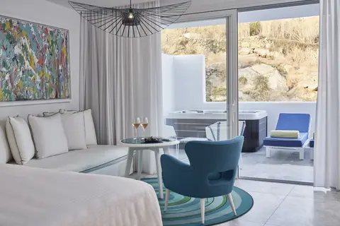 Myconian Ambassador Relais & Chateaux Hotel in Πλατύς Γιαλός — foto 29