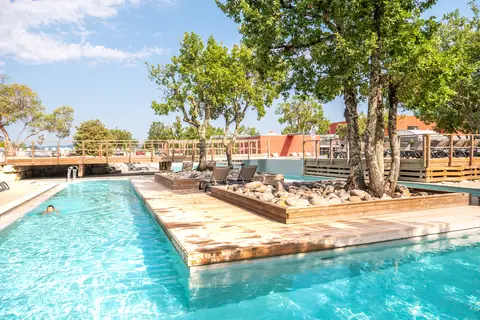 Camping Aluna Vacances in Lagorce