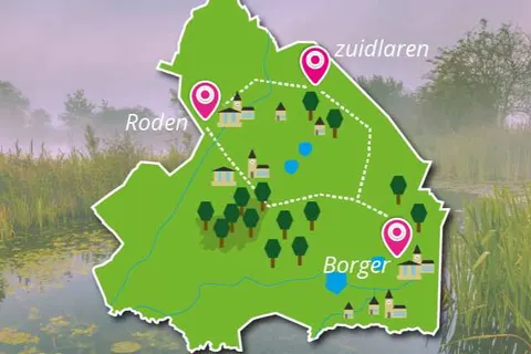 Fietsvakantie rondje Drenthe foto 1