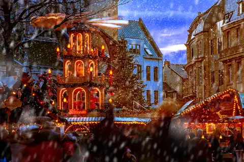 Kerstsfeer op de Rijn in Stendal — foto 7