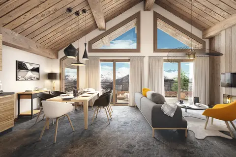 Résidence Terresens le Caprice Blanc in Fontcouverte-la-Toussuire — foto 2