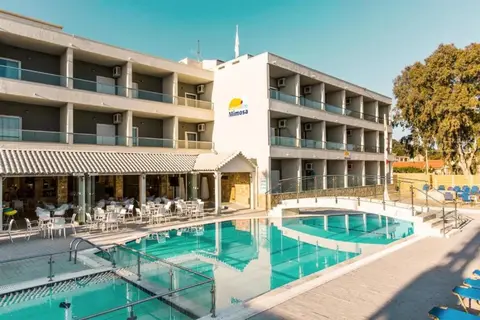 Hotel Mimosa in Patriki Apartments Sidari Corfu