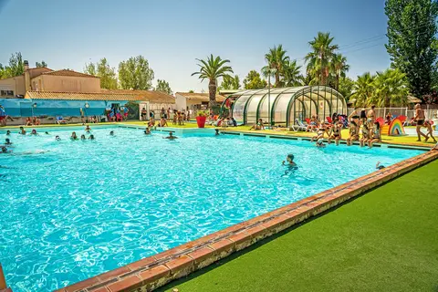 Camping Le Clos Virgile in Sérignan