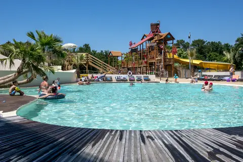 Camping La Rive in Biscarrosse