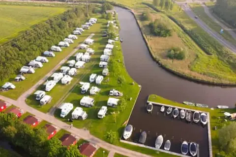 Vodatent Camping Pasveer in Loënga