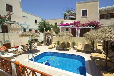 Appartementen Polydefkis in Kamari