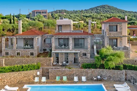Searocks Exclusive Villas Resort Messinia in Municipal Unit of Avia