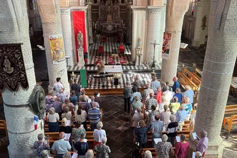 Christelijke reis EO NL zingt naar Denemarken in Bremen