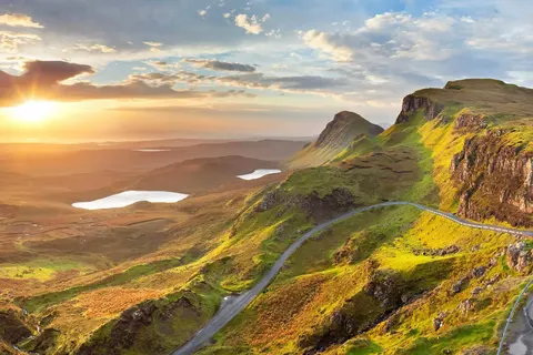 Schotse Hooglanden in Schotland, Hebriden en Shetland Eilanden — foto 2