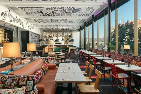 Hotel Mama Shelter Prag in Praag, foto 8