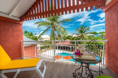 Palm Court Residence & Hotel at Orient Beach in Baie Orientale — foto 16