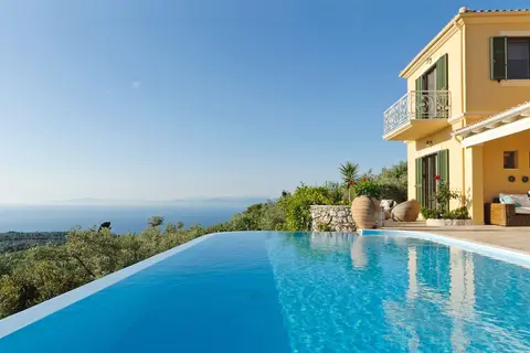 Art Blue Villas in Tsoukalades