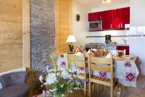 Résidence Vacancéole Beauregard in La Léchère, foto 2