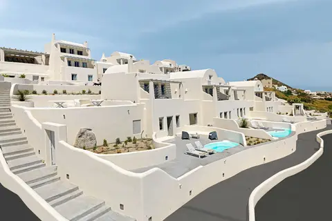 Dome Santorini Resort in Imeroviglio, foto 28