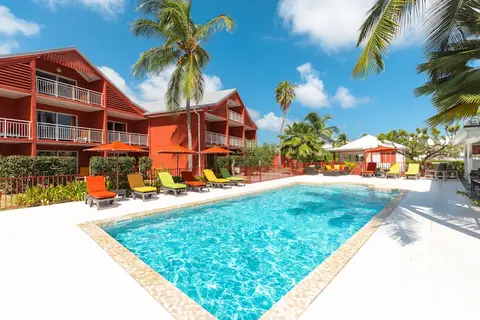 Palm Court Residence & Hotel at Orient Beach in Baie Orientale — foto 12