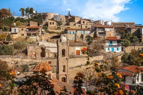 Cyprus Villages Traditional Houses in Τόχνη