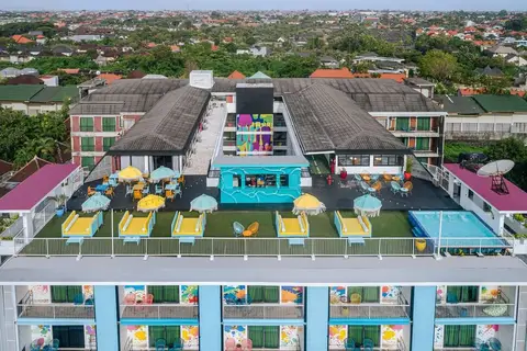 Viva Dash Hotel Seminyak in Kerobokan Kelod, Kuta Utara, Kabupaten Badung, Bali, Indonesia, foto 10