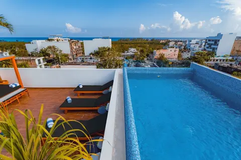 Terrasse Hotel Playa Del Carmen in Playa del Carmen — foto 30