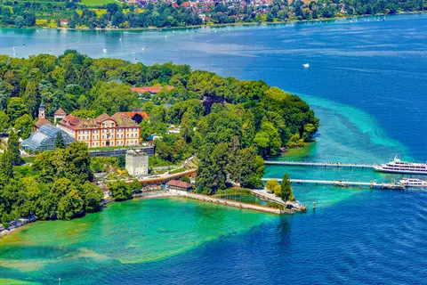 Genieten aan de Bodensee, Friedrichshafen in Friedrichshafen