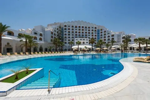 Marhaba Palace in Salt water swimming pool