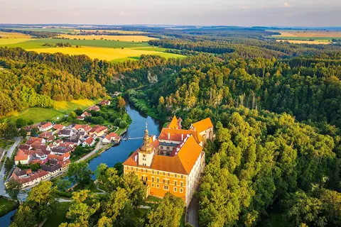 Fietsen in Tsjechië, Zuid Bohemen foto 5